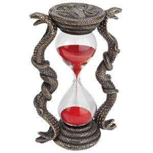 Design Toscano WU75833 4 Inch Egyptian Cobra Goddess Sandtimer