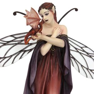 Design Toscano WU7682422 6 Inch Winged Things Fairy Statue by Selina Fenech