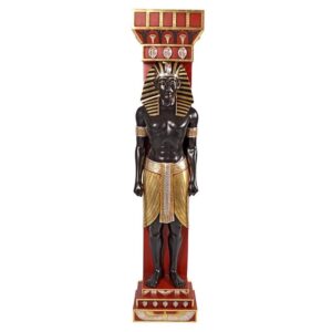 Design Toscano YB5063 17 Inch Egyptian Scribe Telemon Wall Sculpture