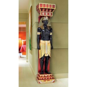 Design Toscano YB5063 17 Inch Egyptian Scribe Telemon Wall Sculpture